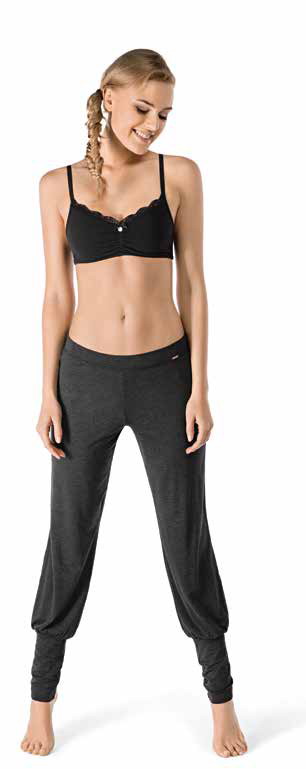 Skiny Yoga & Relax Női nadrág sötét szürke