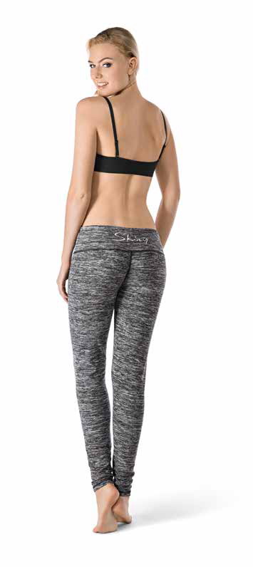 Skiny Yoga & Relax Női leggings Fekete,Szürke