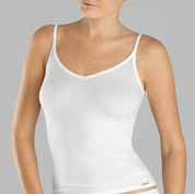 Skiny Essentials Light 83929 Spagettinpántos trikó Fehér,Fekete,test